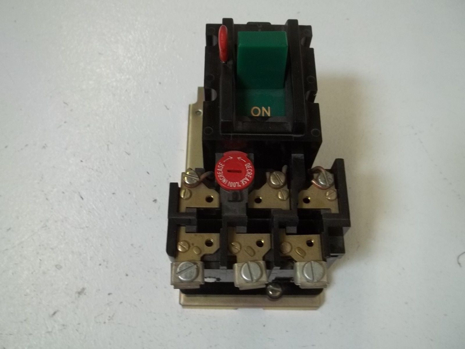 WESTINGHOUSE B100MIC MANUAL MOTOR STARTER *USED*
