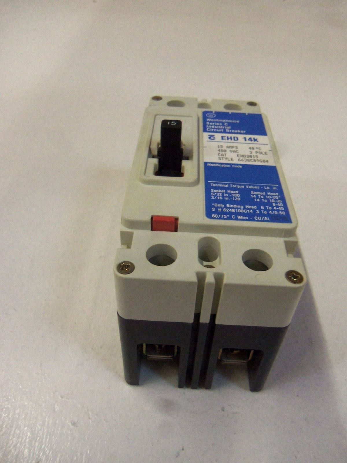 WESTINGHOUSE CIRCUIT BREAKER EHD2015 *NEW NO BOX*