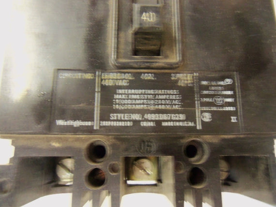 WESTINGHOUSE CIRCUIT BREAKER EHB3040L *USED*