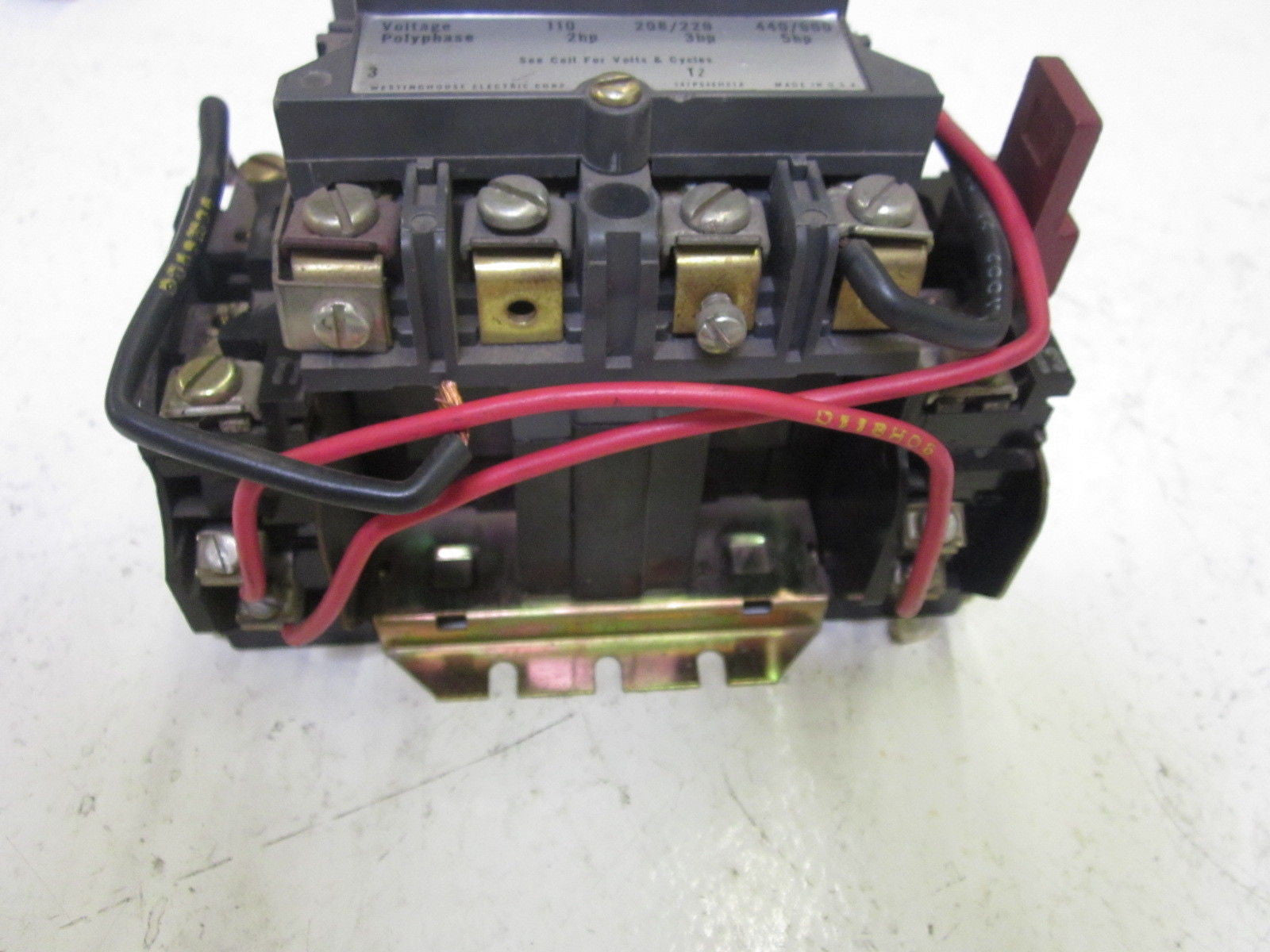 WESTINGHOUSE ELECTRIC A200K0CAC SIZE 0 STARTER *USED*
