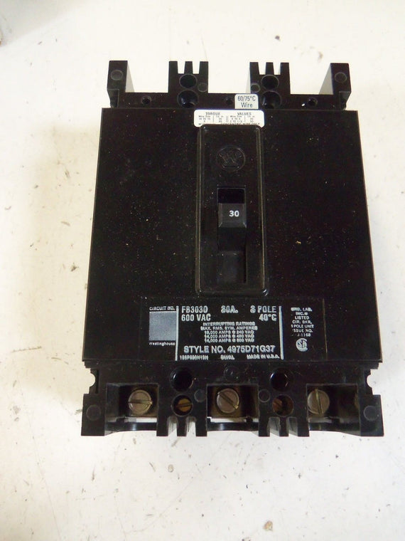 WESTINGHOUSE FB3030 *NEW IN BOX*