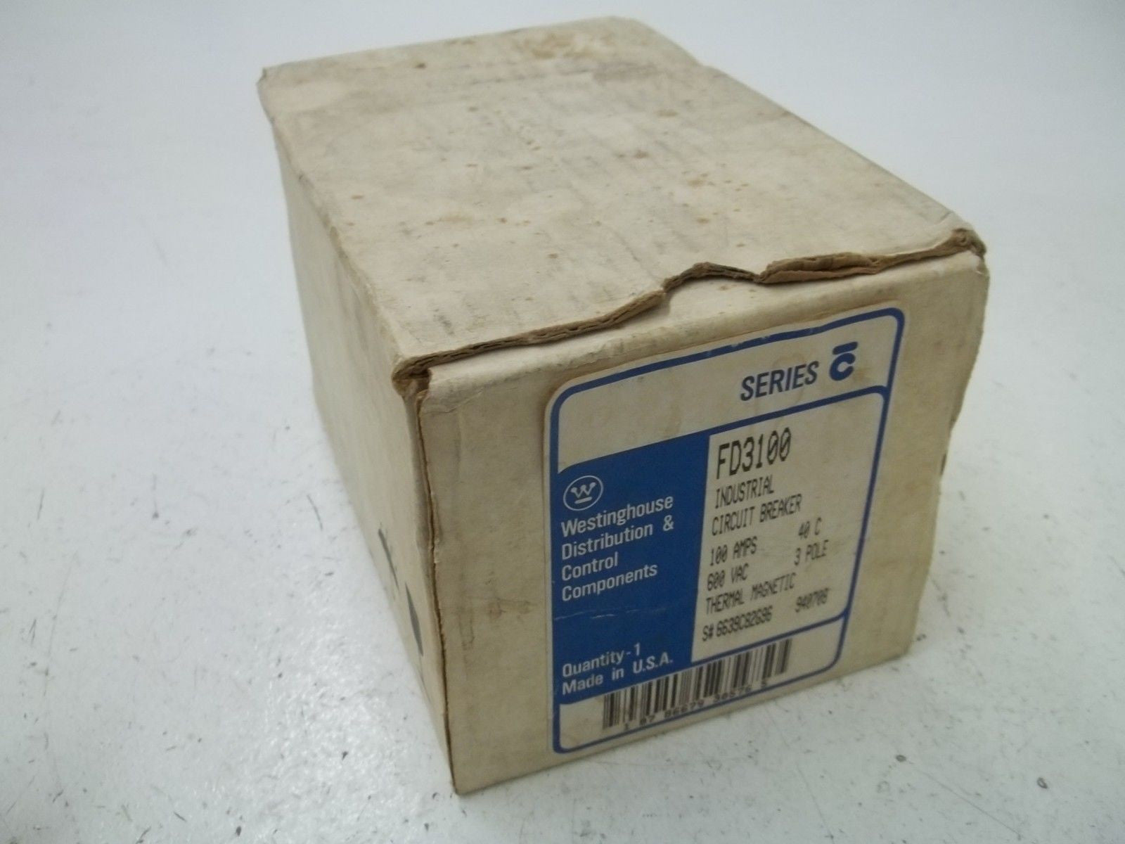 WESTINGHOUSE FD3100 CIRCUIT BREAKER *NEW IN BOX*