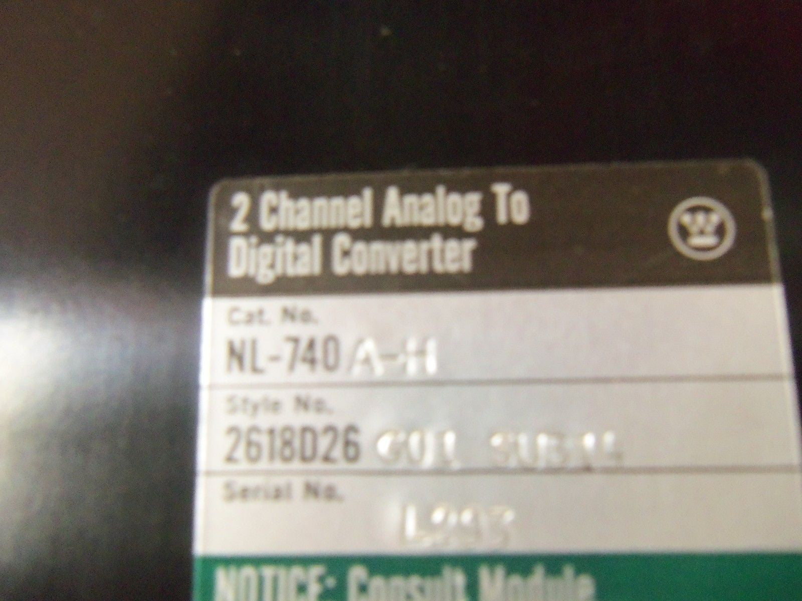 WESTINGHOUSE NL-740AH *NEW NO BOX*