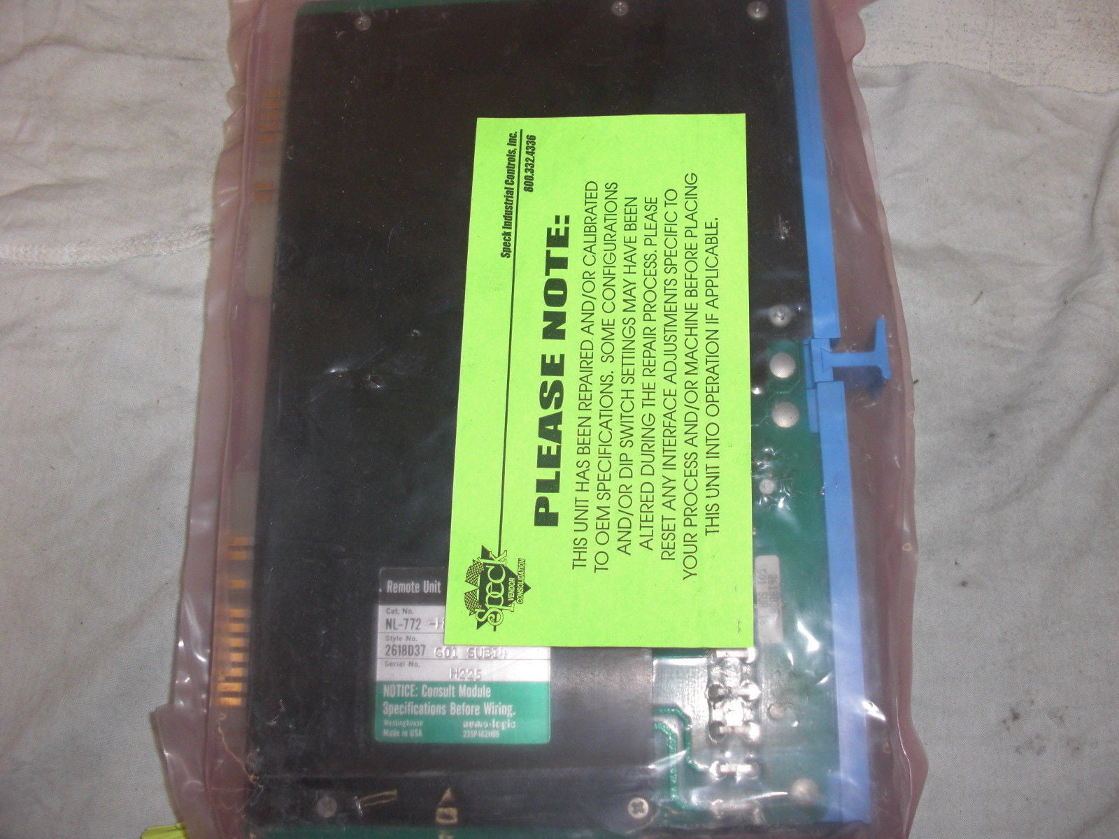 WESTINGHOUSE NL-772-H *NEW*