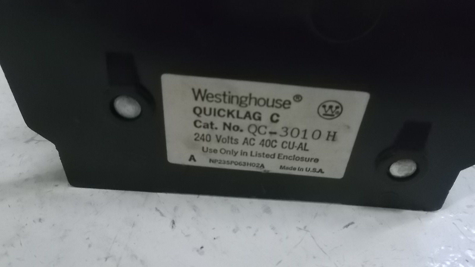 WESTINGHOUSE QC-3010 H *USED*