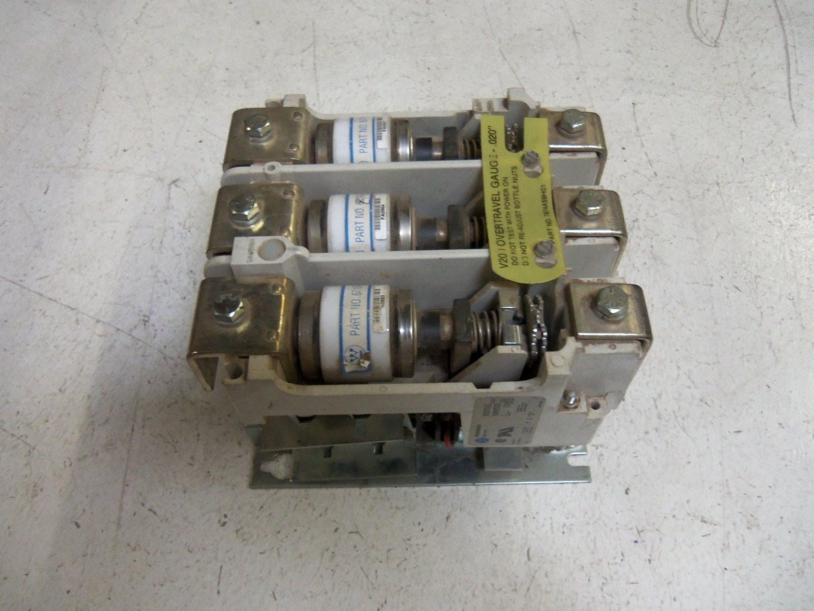 WESTINGHOUSE V201K5CJZ1 CONTACTOR *USED*