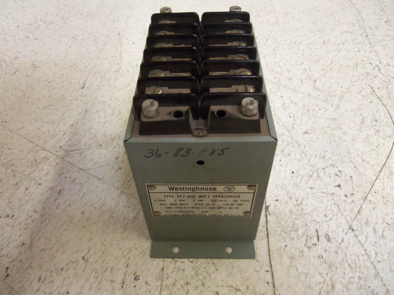 WESTINGHOUSE VP2-840 TRANSDUCER *USED*