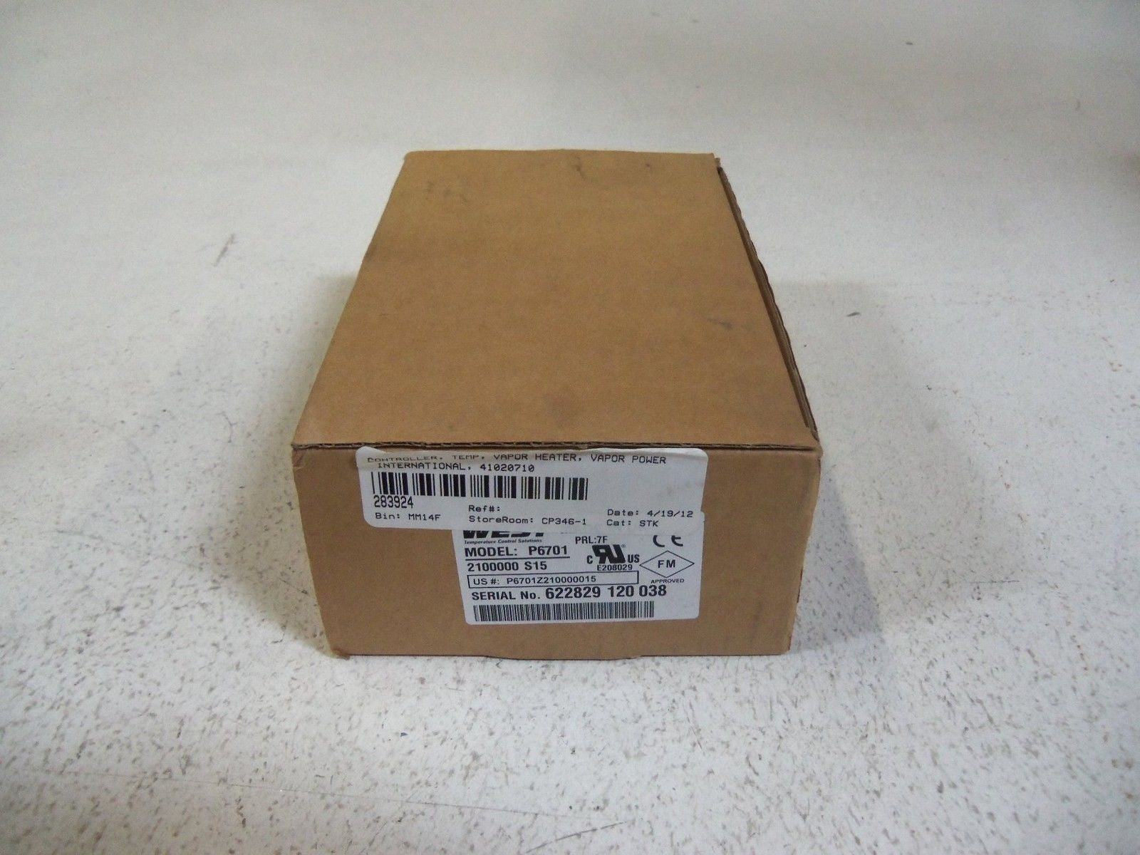 WEST P6701 TEMPERATURE CONTROLLER  *NEW IN BOX*