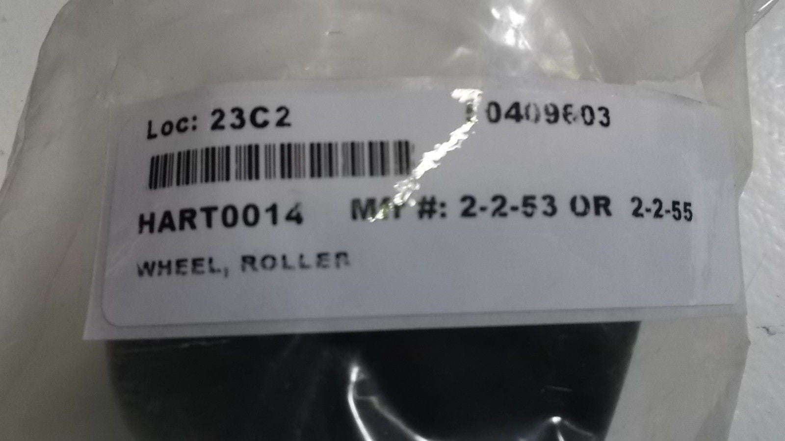 WHEEL ROLLER 2-2-53 *NEW NO BOX*
