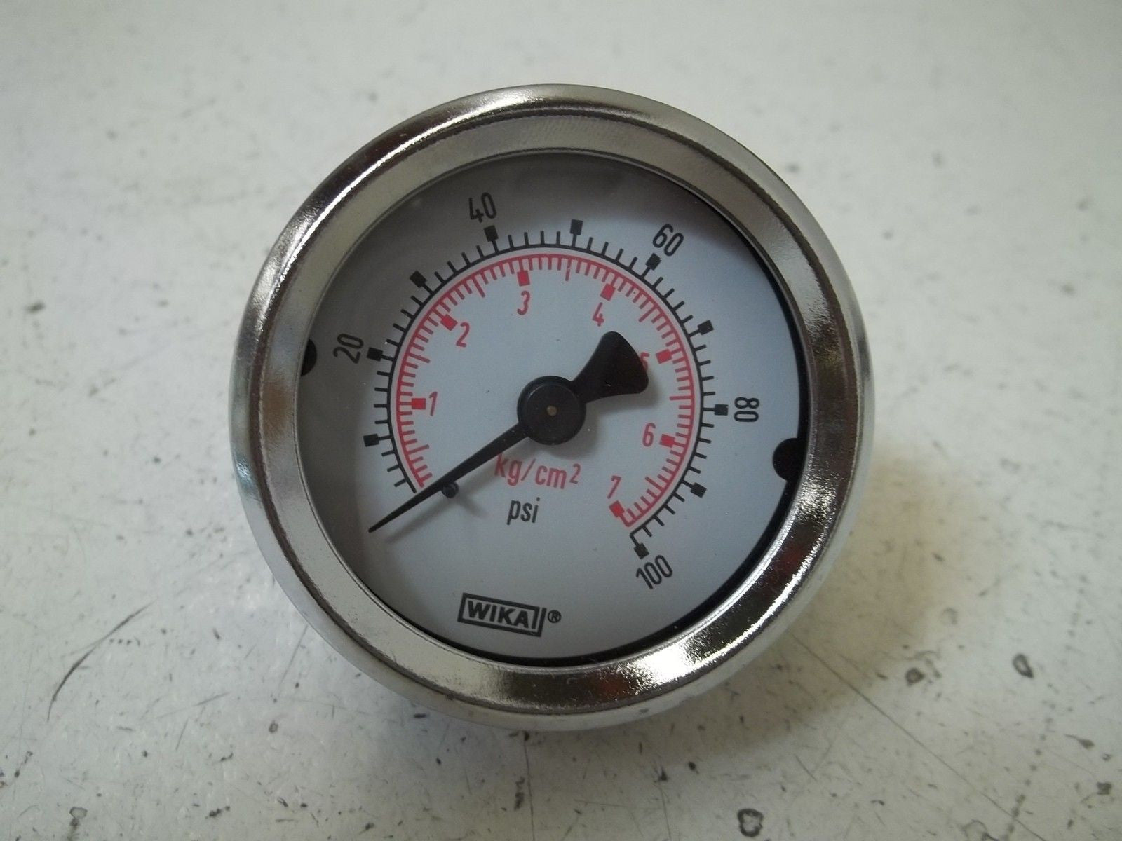 WIKA 9748797 111.10 2" PRESSURE GAUGE 0-100 PSI *NEW IN BOX*
