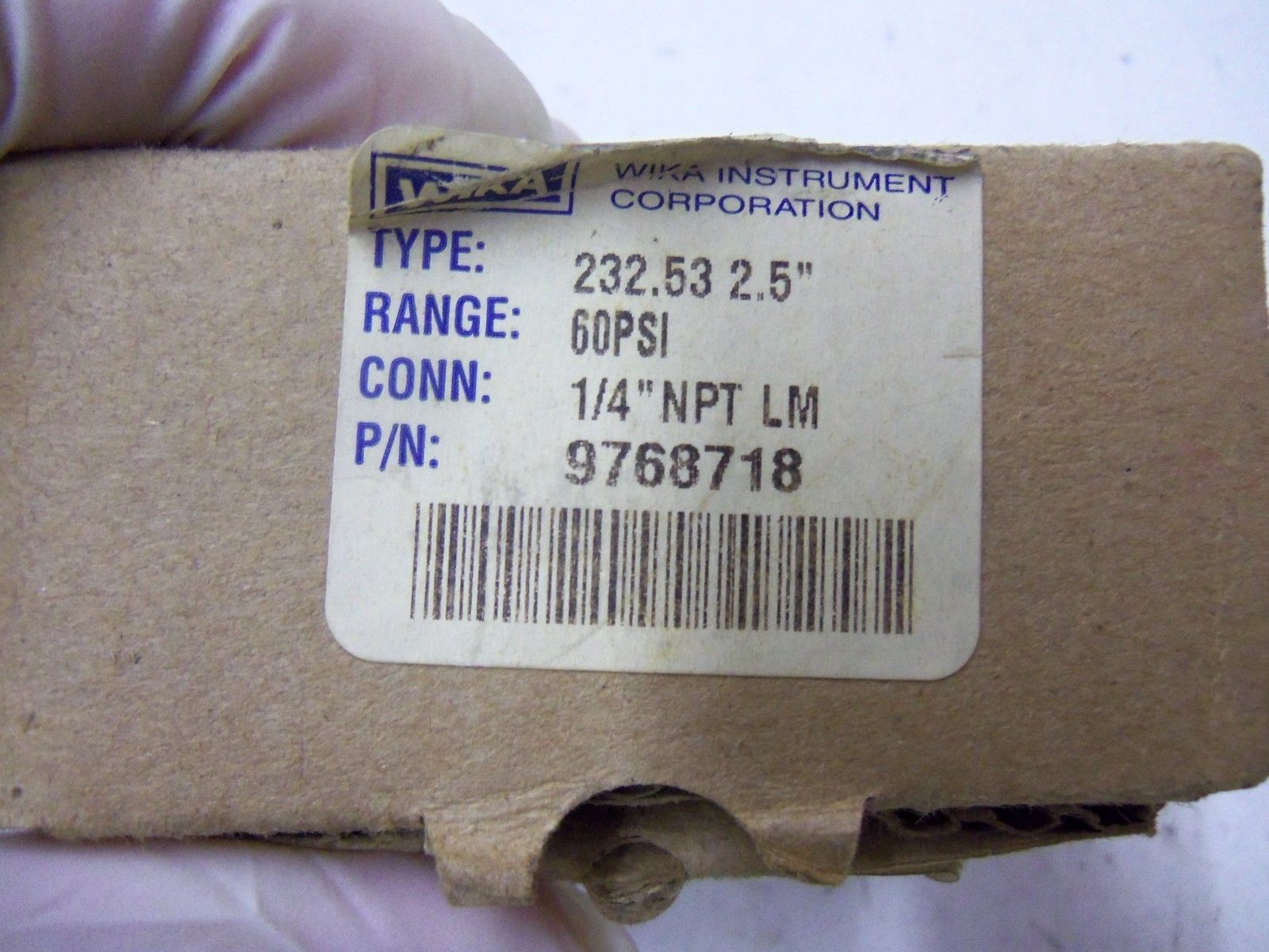 WIKA 232.53 2.5" *NEW IN BOX*