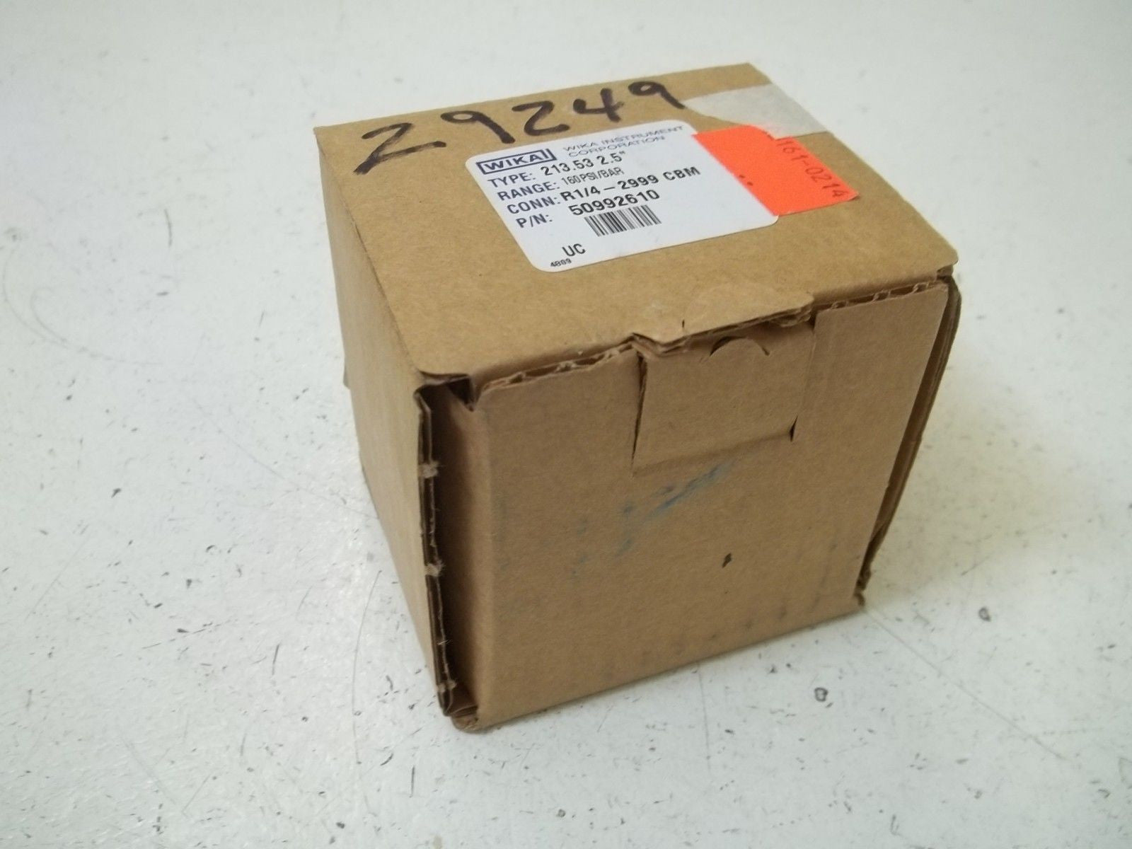 WIKA 50992610 GAUGE 160PSI*NEW IN BOX*