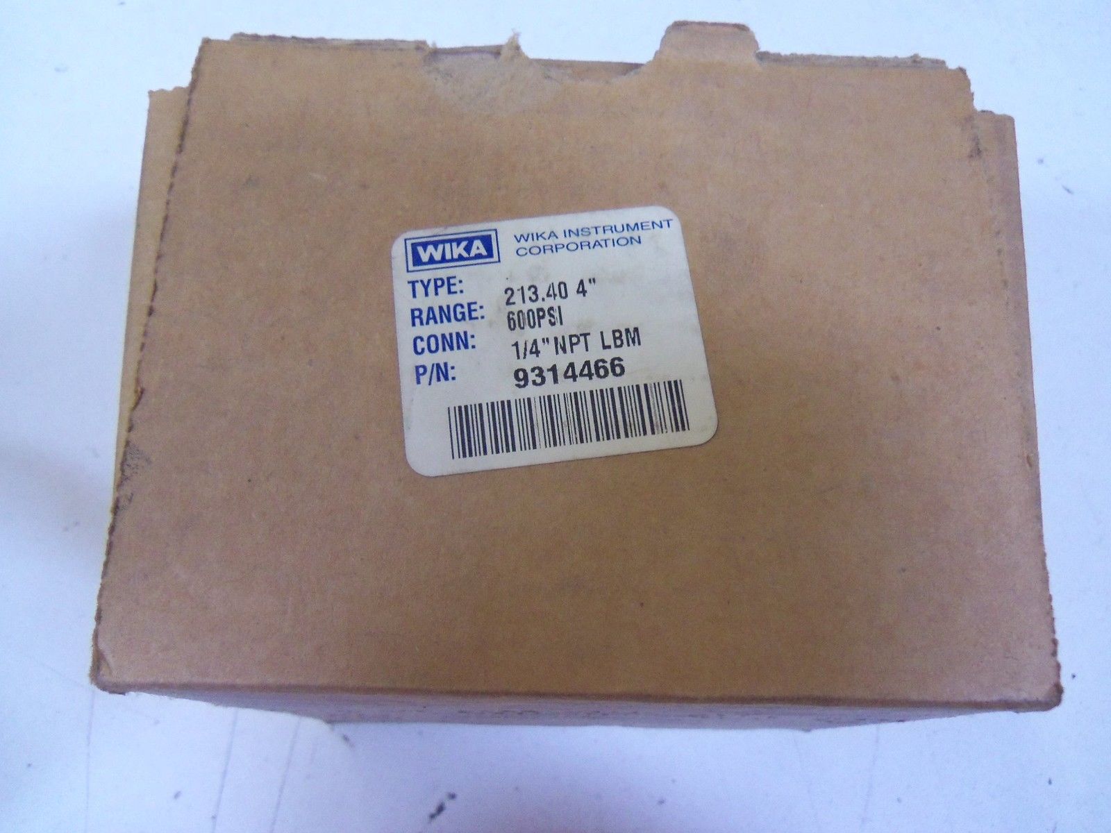 WIKA 9314466 600PSI *NEW IN BOX*