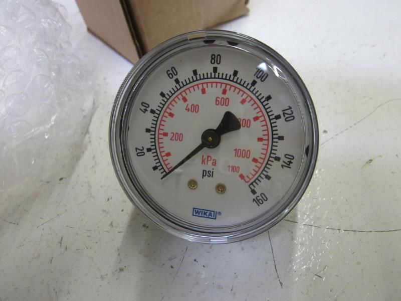 WIKA 9424903 GAUGE 160PSI 1/4" *NEW IN BOX*