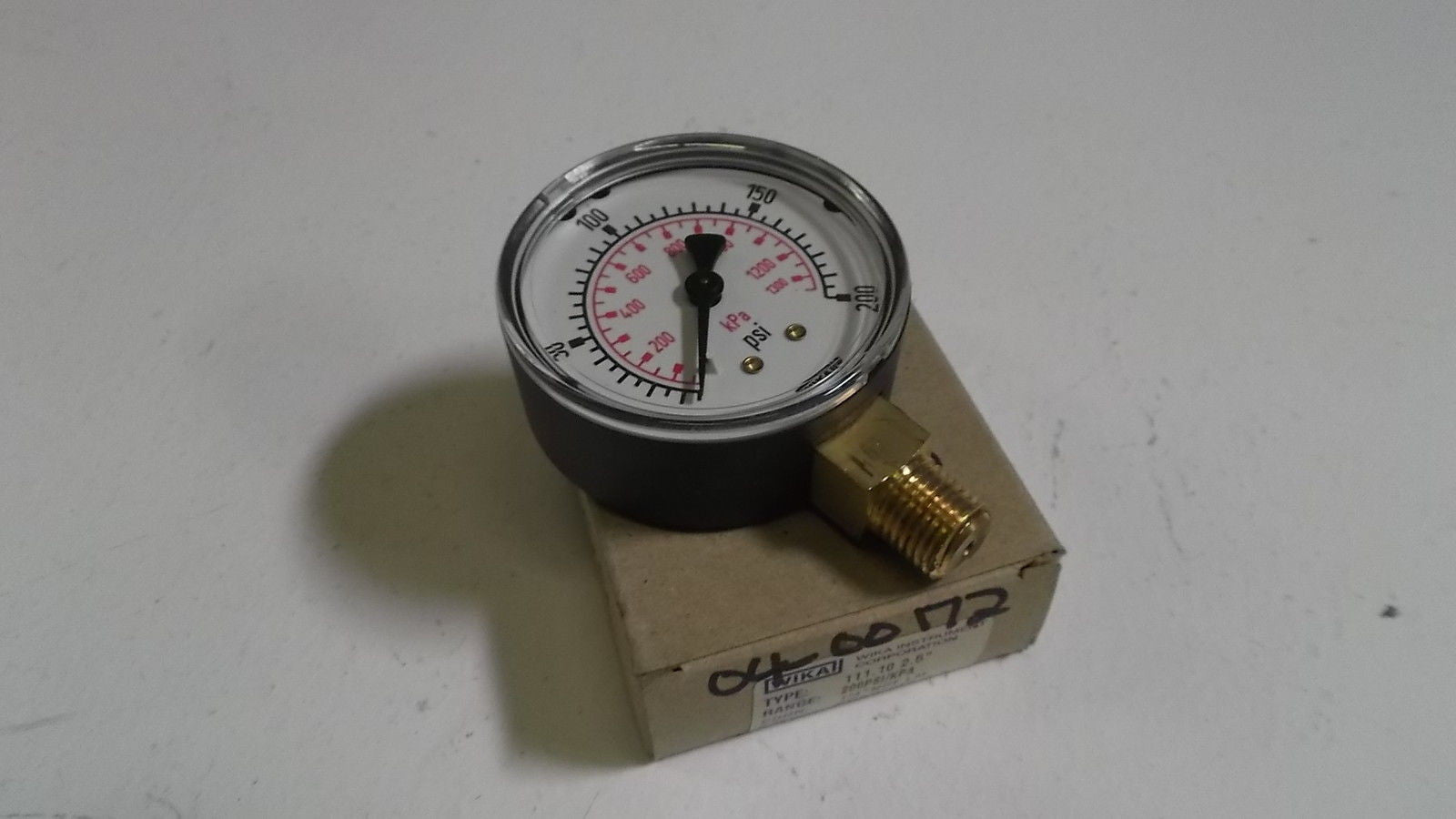 WIKA GAUGE 8990608 *NEW IN BOX*