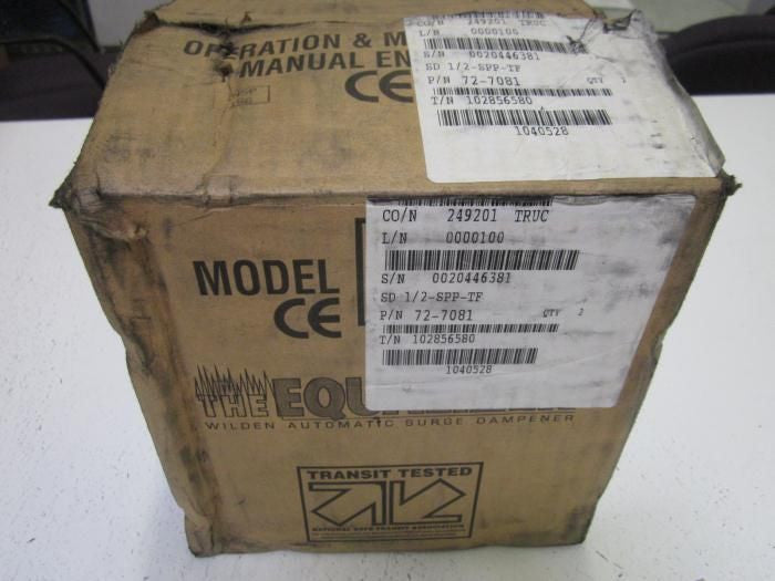 WILDEN 72-7081 *NEW IN BOX*