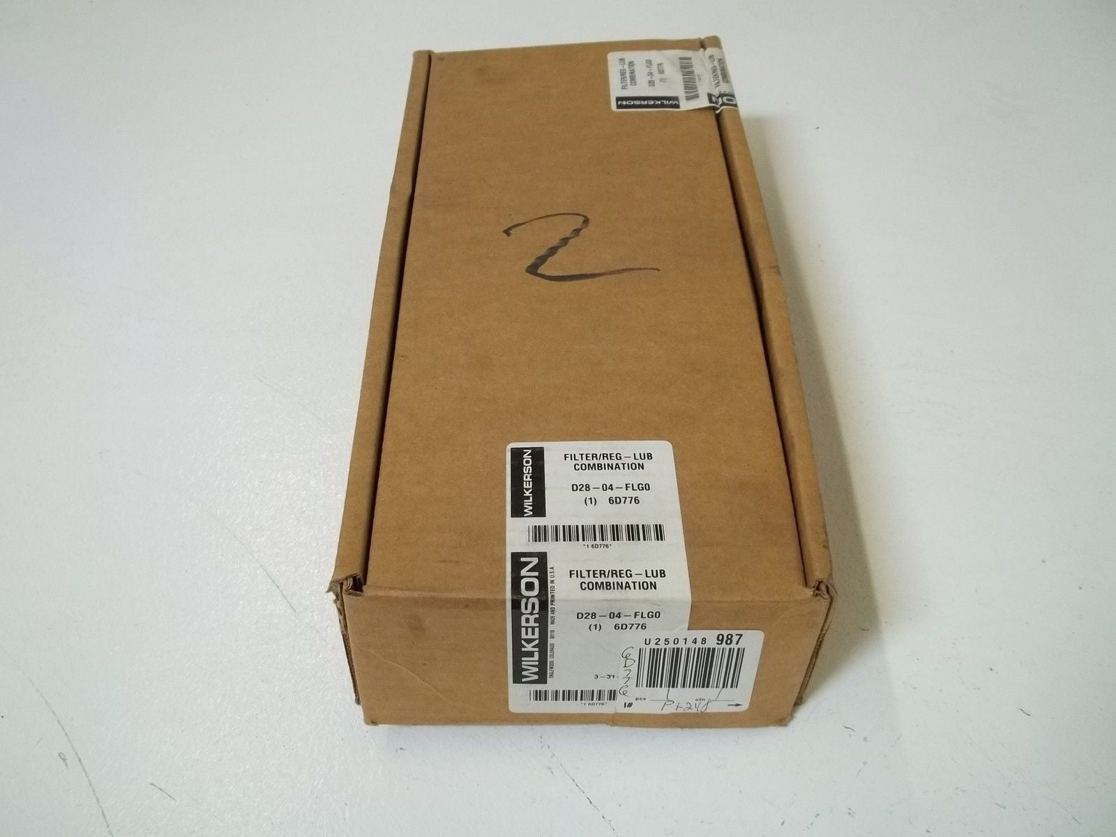 WILKERSON D28-04-FLG0 FILTER/REG-LUB COMBINATION *NEW IN BOX*