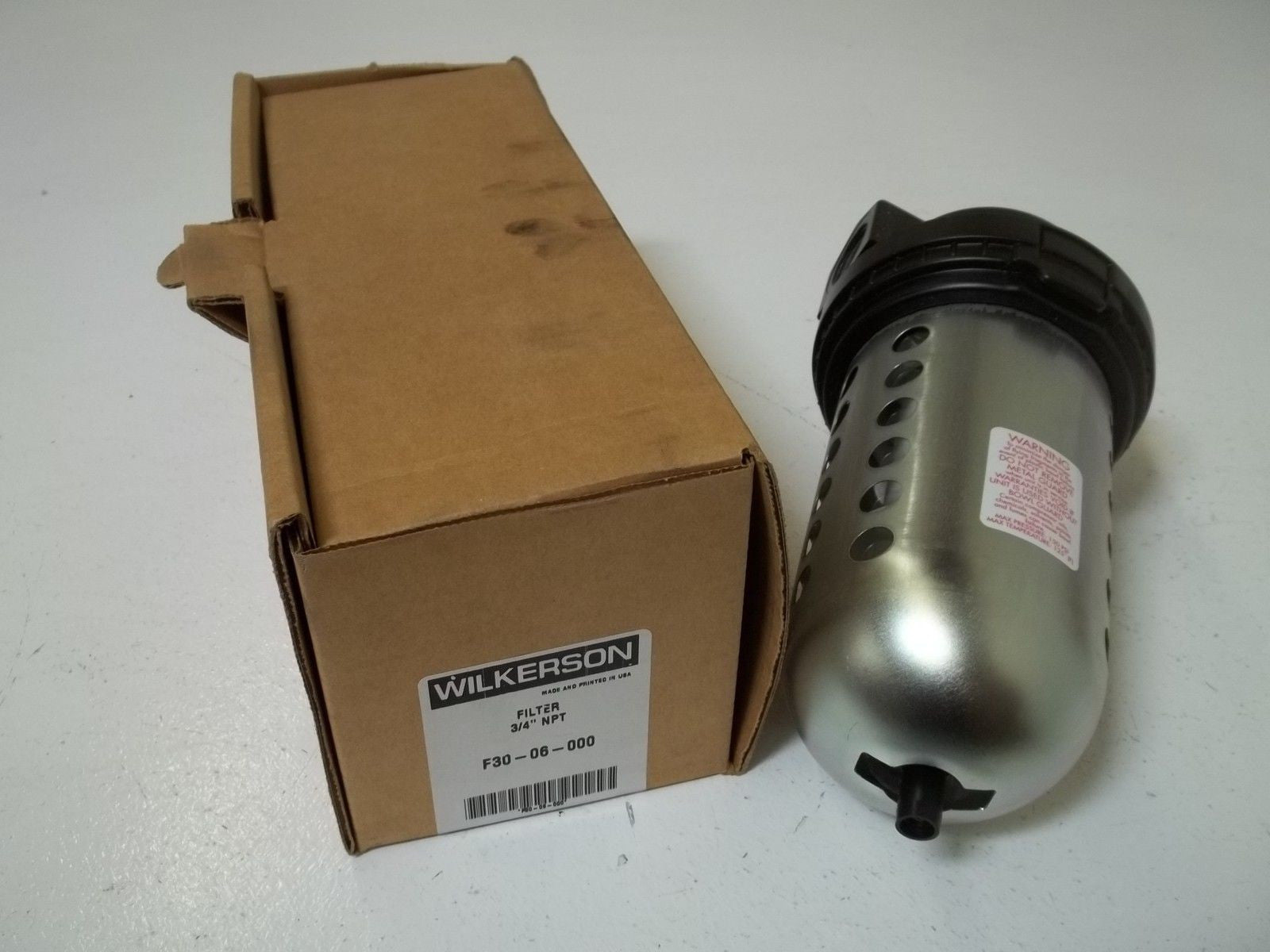 WILKERSON F30-06-000 FILTER 3/4" NPT *NEW IN BOX*