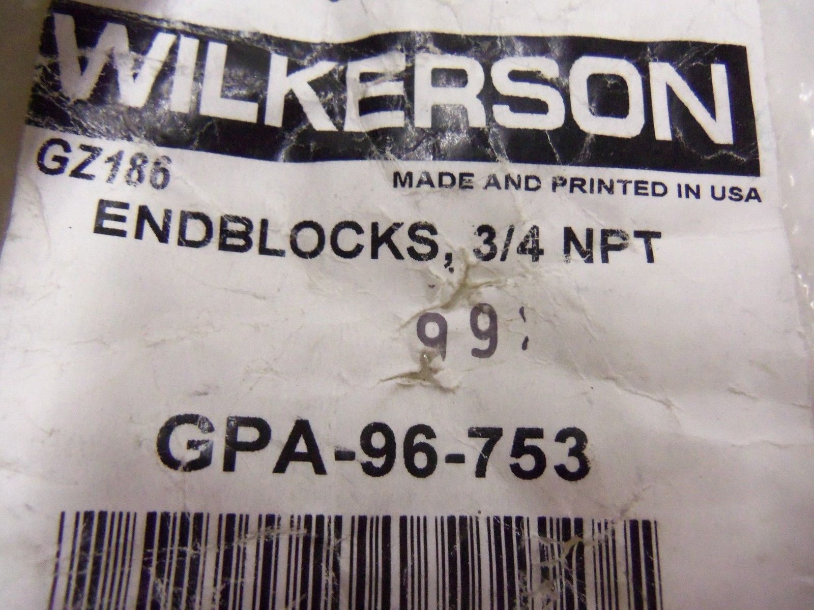 WILKERSON GPA-96-753 *NEW NO BOX*