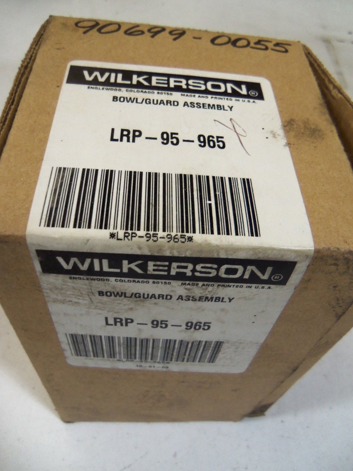 WILKERSON LRP-95-965 BOWL/GUARD ASSEMBLY *USED*