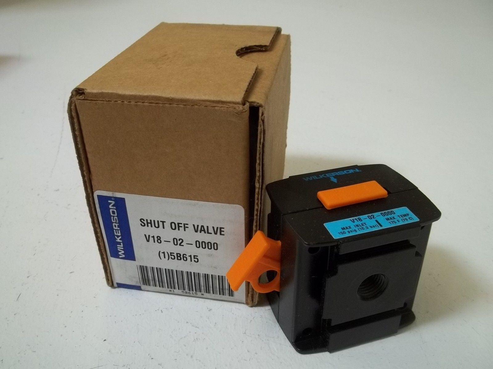 WILKERSON V18-02-0000 SHUT OFF VALVE *NEW IN BOX*