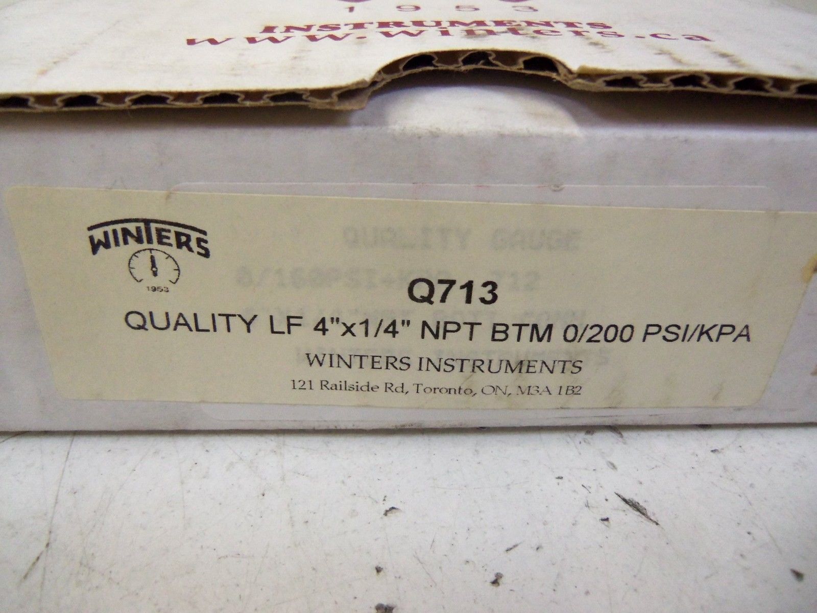 WINTERS Q713 *NEW IN BOX*