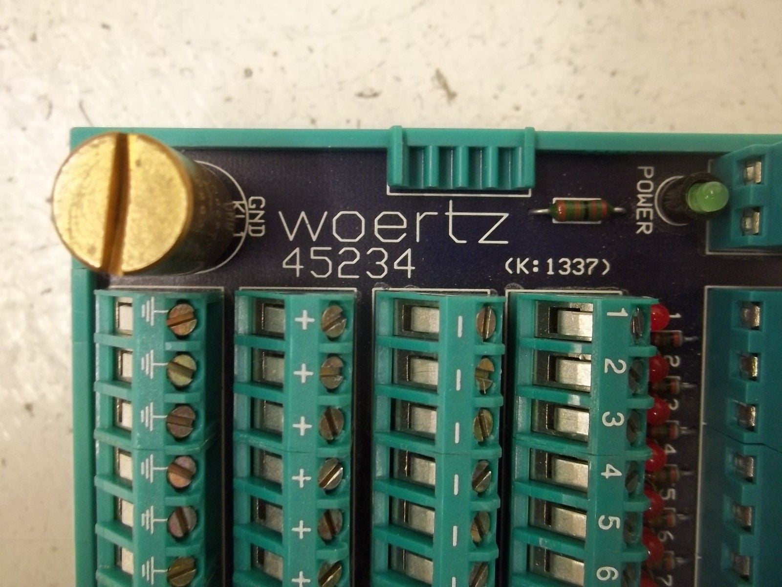 WOERTZ 45234A/1 INTERFACE *USED*