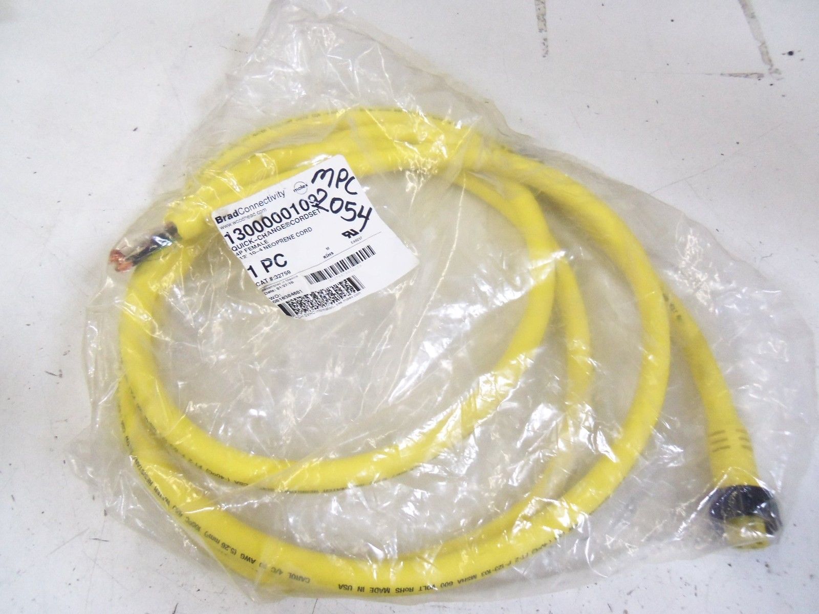 WOODHEAD 1300000109 *NEW IN BAG*