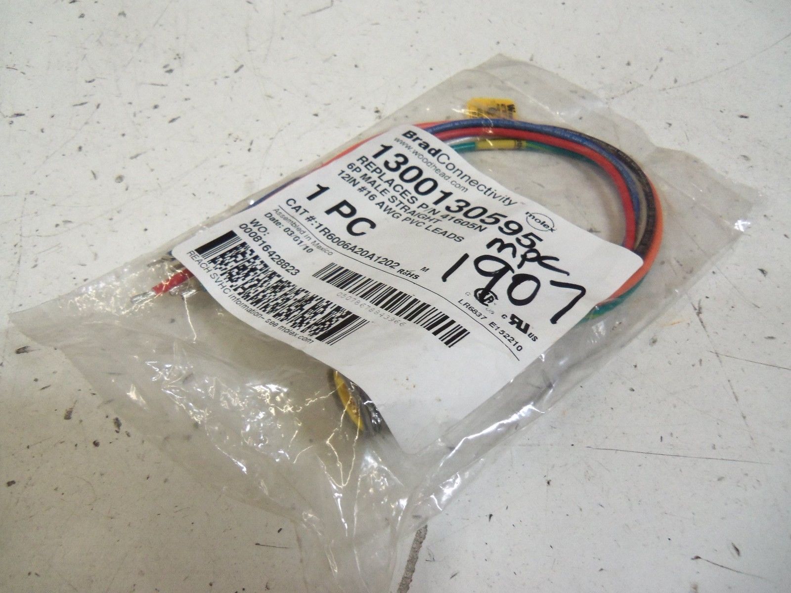 WOODHEAD 13000130595 *NEW IN BAG*
