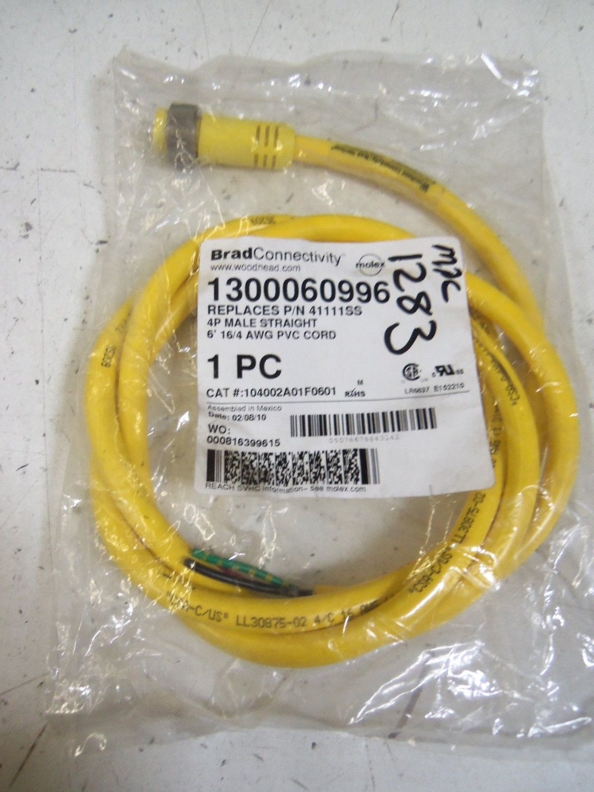 WOODHEAD 1300060996 *NEW IN BAG*