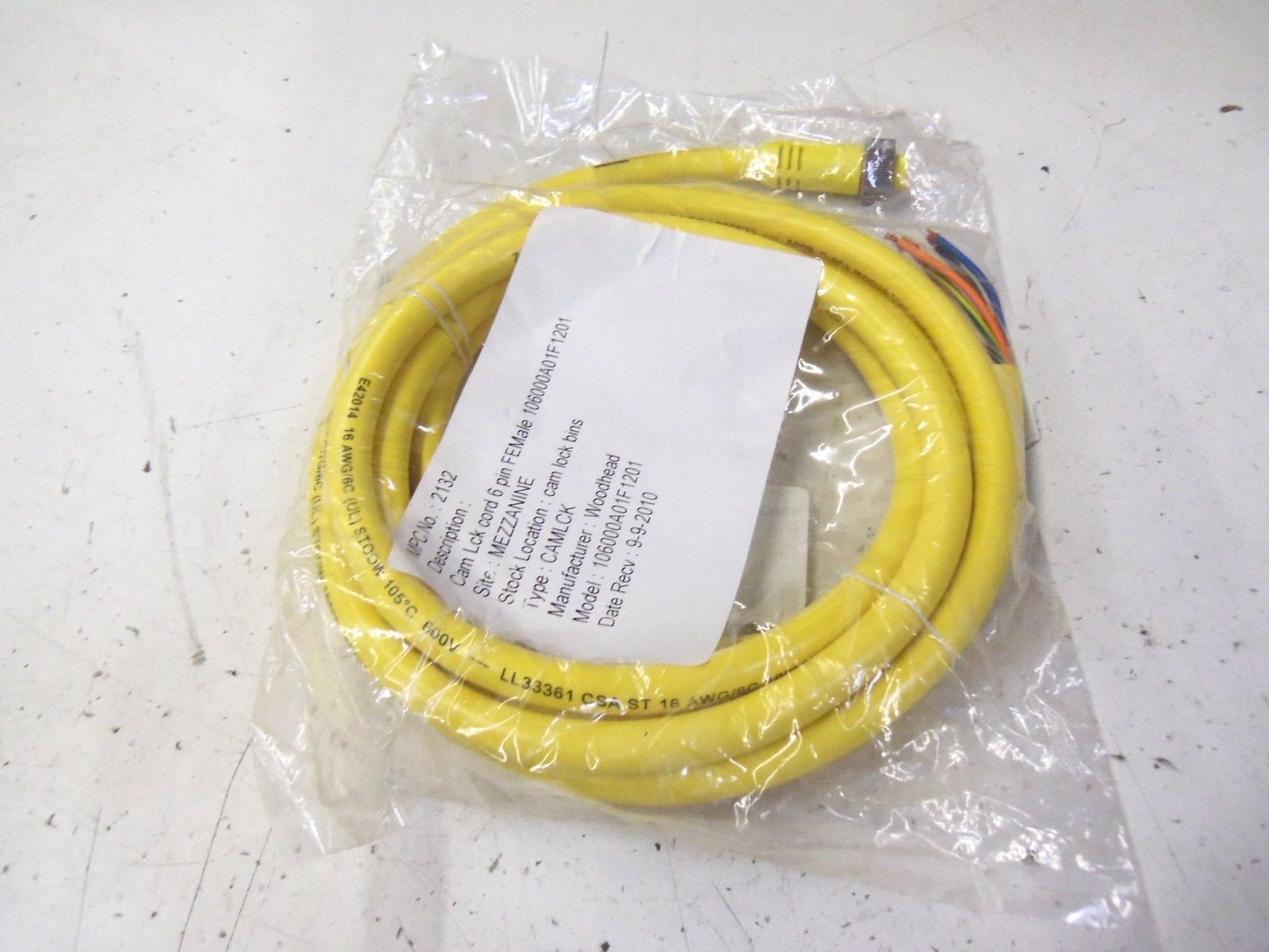 WOODHEAD 1300061591 *NEW IN BAG*