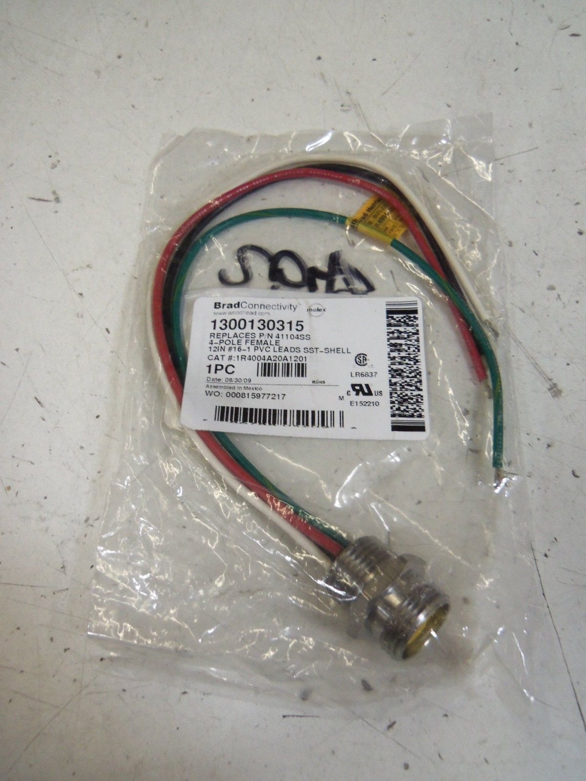 WOODHEAD 1300130315 *NEW IN BAG*