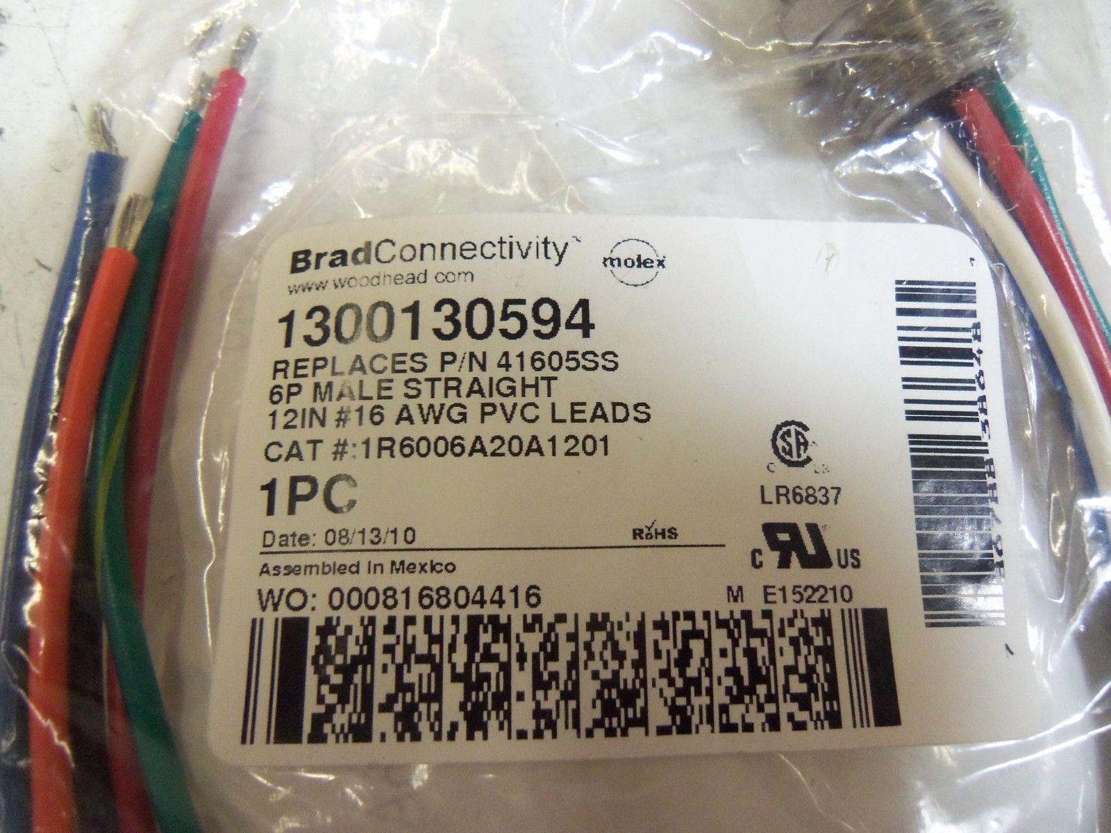 WOODHEAD 1300130594 *NEW IN BAG*