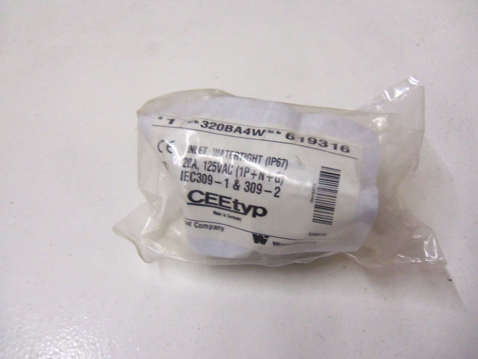 WOODHEAD 320BA4W *NEW IN BAG*