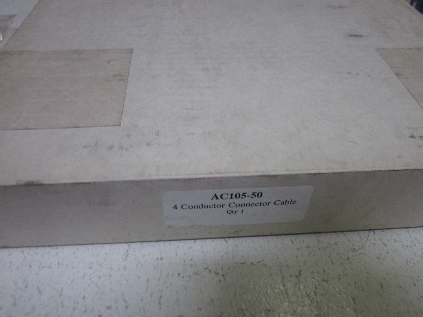WOODHEAD AC105-50 4 CONDUCTOR CONNECTOR CABLE *NEW IN BOX*