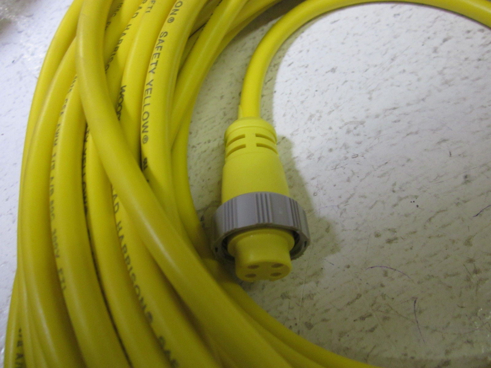 WOODHEAD AC105-50 4 CONDUCTOR CONNECTOR CABLE *NEW IN BOX*