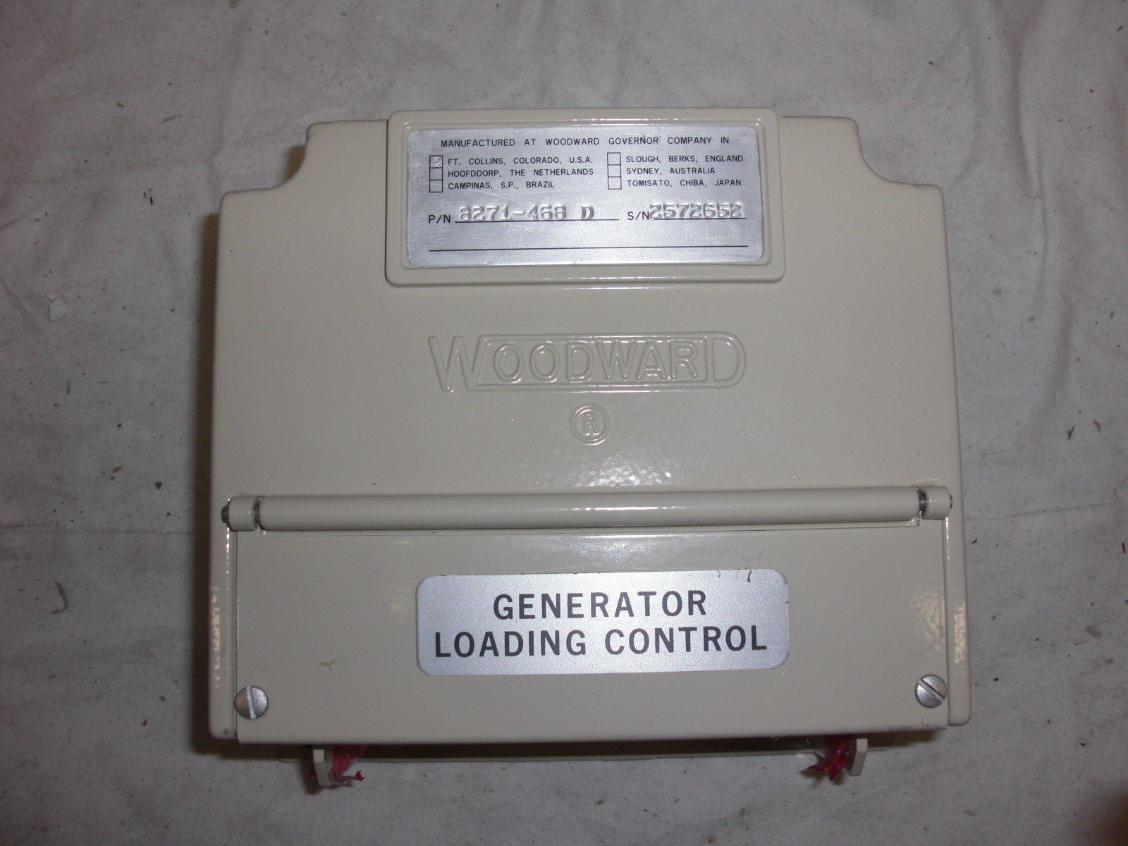 WOODWARD GOVERNOR 8271-468 D *NEW*