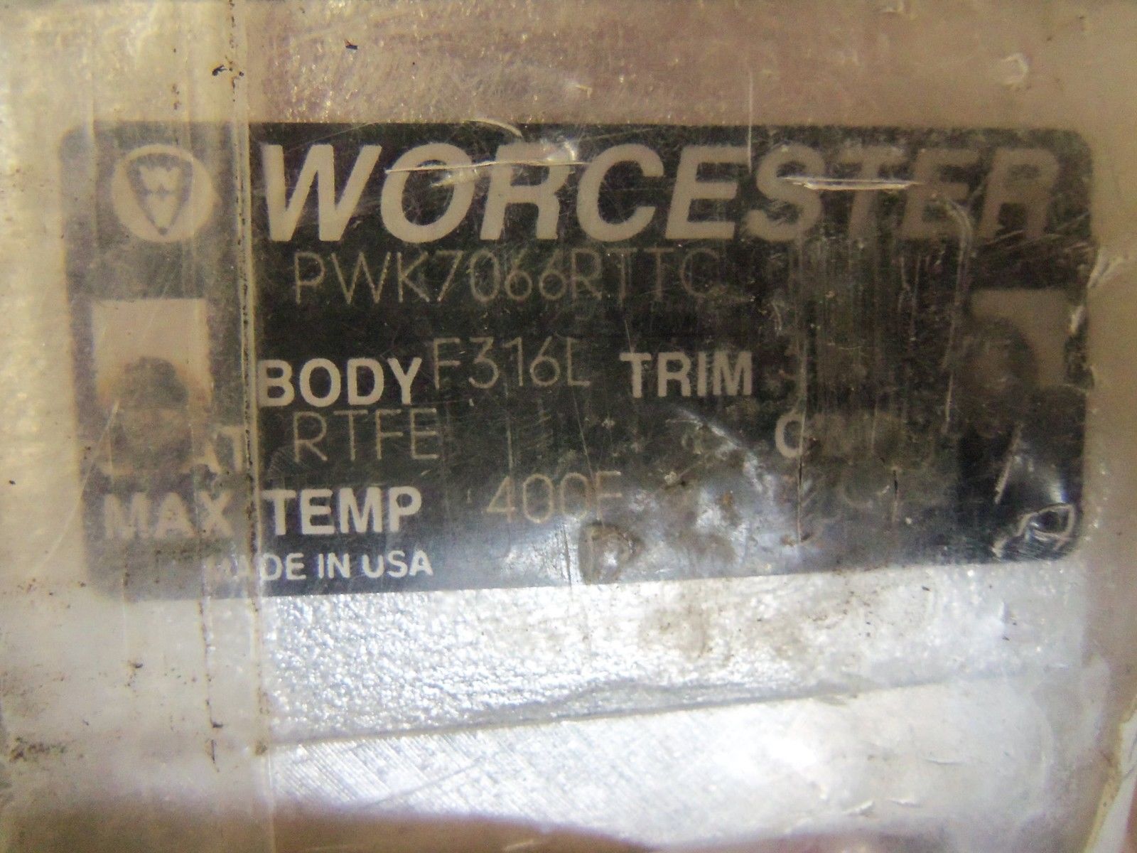 WORCESTER 1 PWK7066RTTC R0 *NEW IN BAG*
