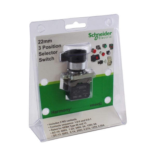 SCHNEIDER ELECTRIC XB4AS2 NEW IN SCHNEIDER PACKAGE NSMP