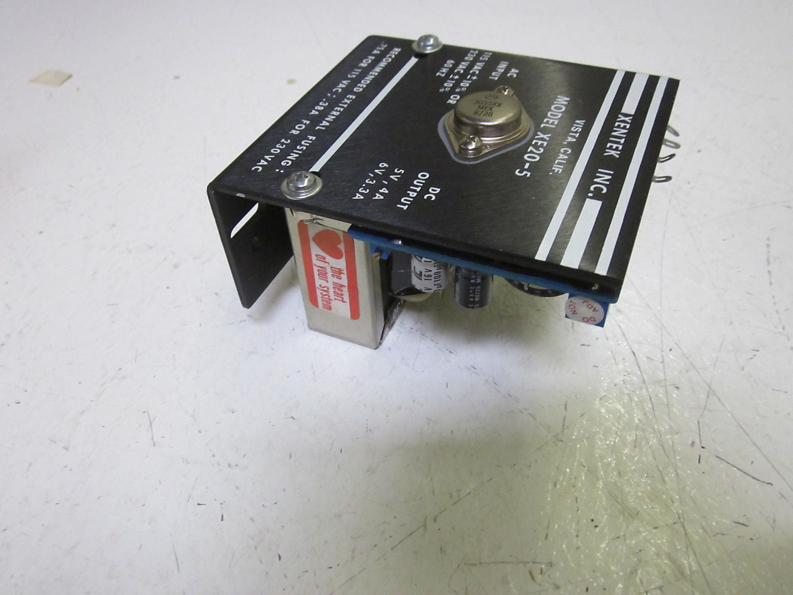 XENTEK INC XE20-5 POWER SUPPLY *USED*
