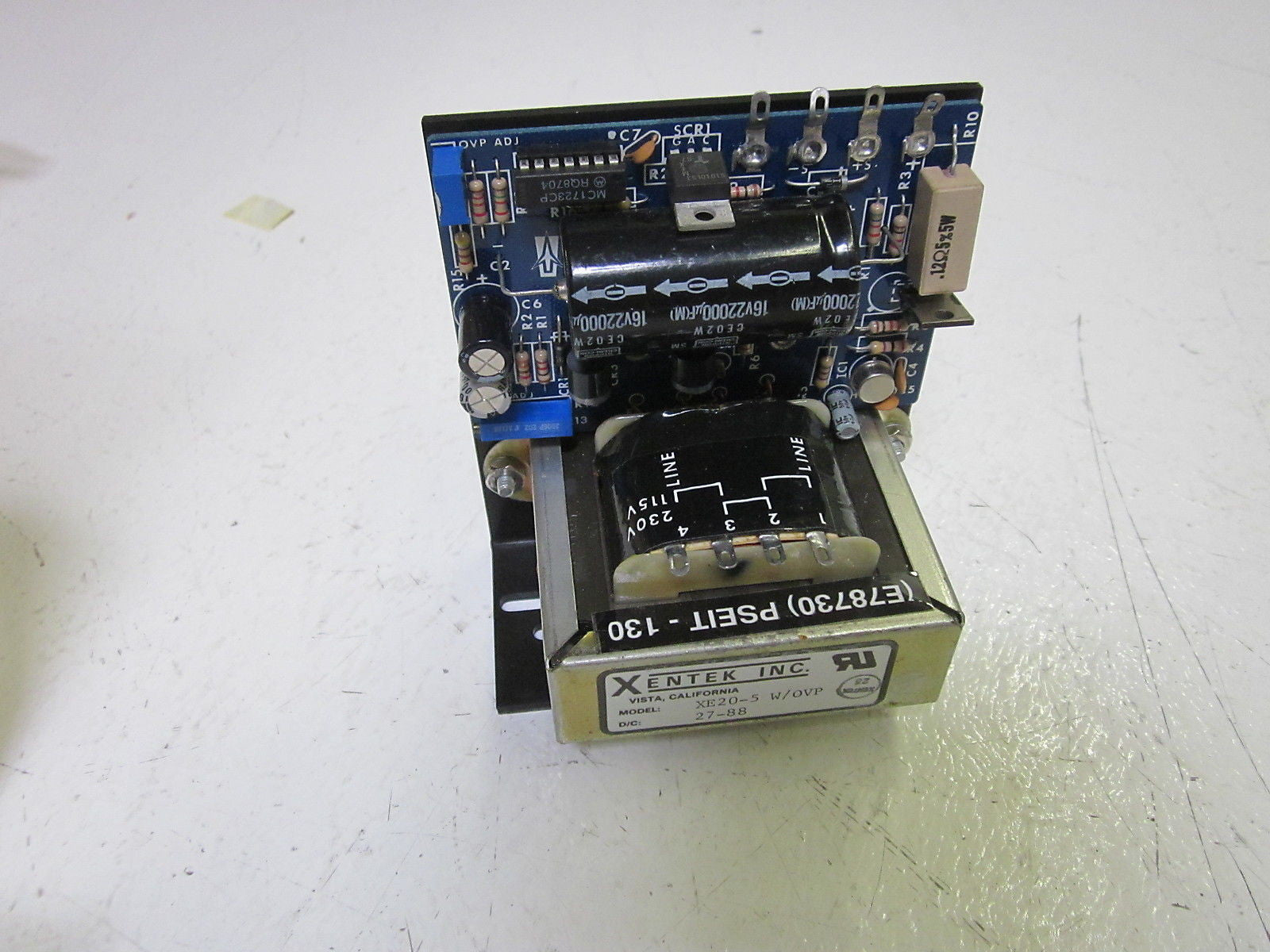 XENTEK INC XE20-5 POWER SUPPLY *USED*