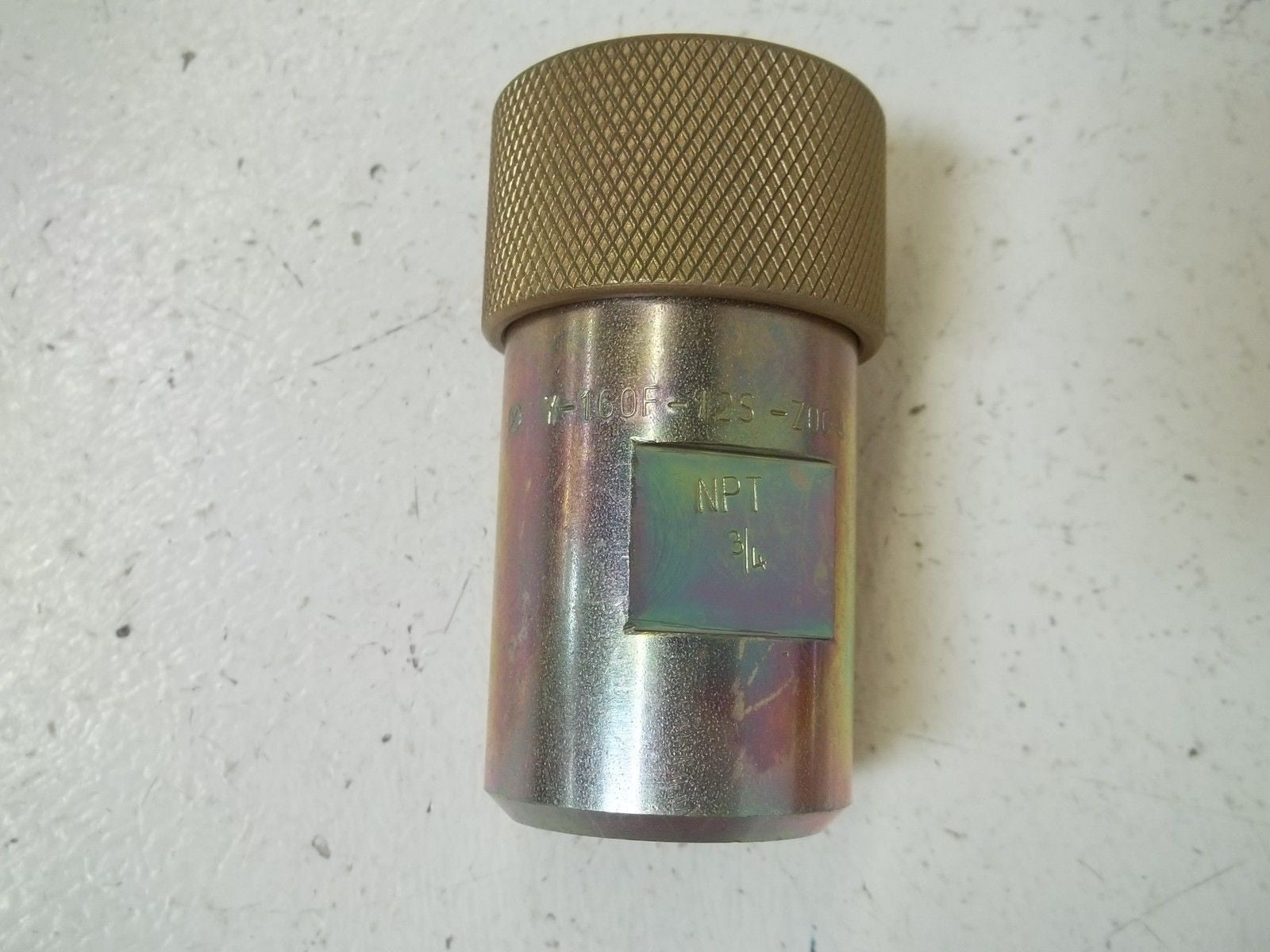 Y-160F-12S-Z004 3/4" FITTING COUPLING *NEW NO BOX*