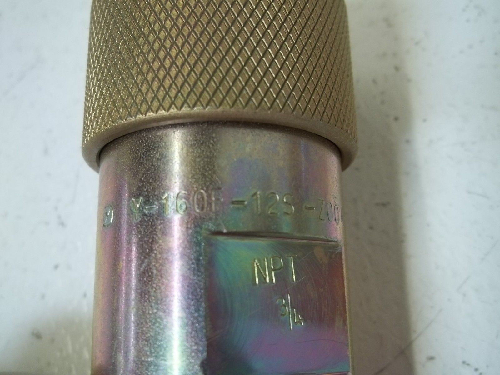 Y-160F-12S-Z004 3/4" FITTING COUPLING *NEW NO BOX*