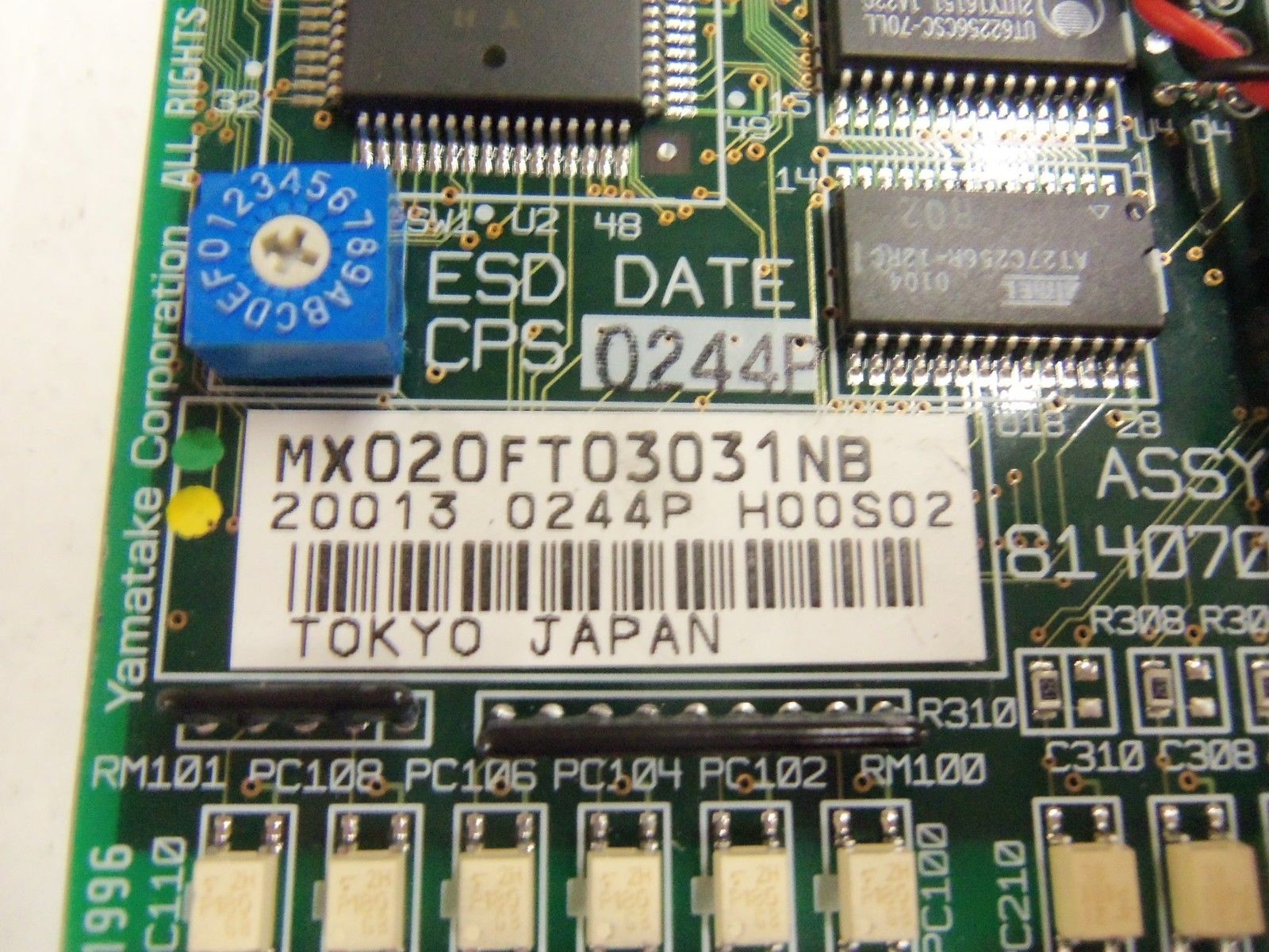 YAMATAKE MX020FT03031NB  *USED*
