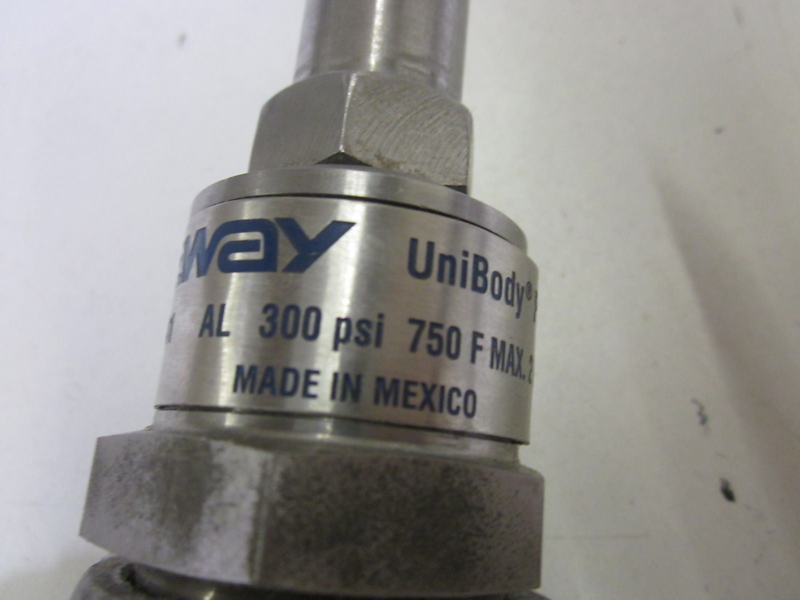 YARWAY 600 731/741 AL 300 PSI 750F MAX 2MPA 400C MAX *USED*