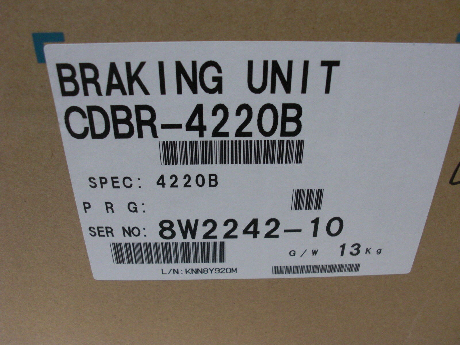 YASKAWA CDBR-4220B *NEW IN BOX*
