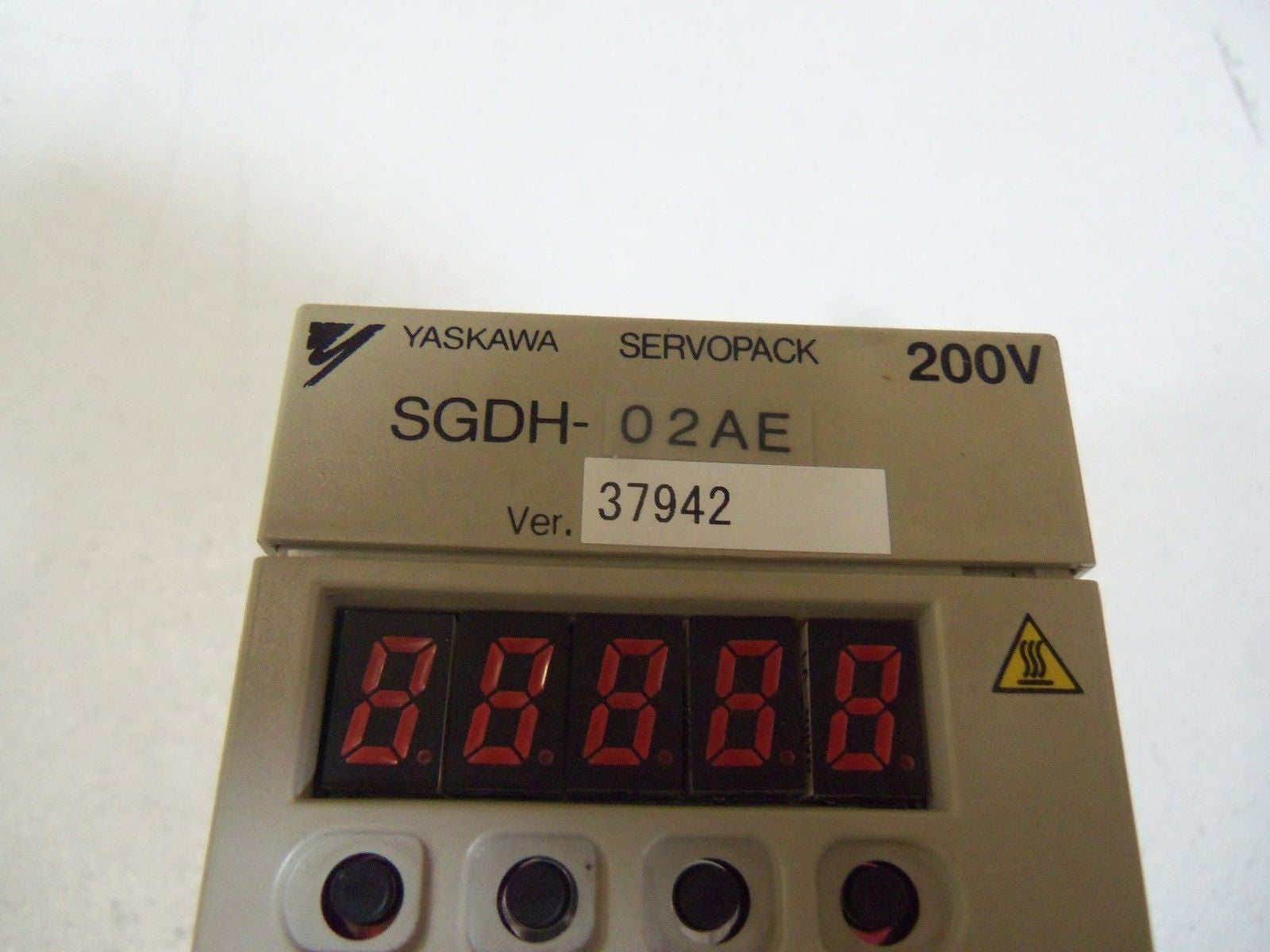 YASKAWA SERVOPACK SGDH-02AE SERVO DRIVE *USED*