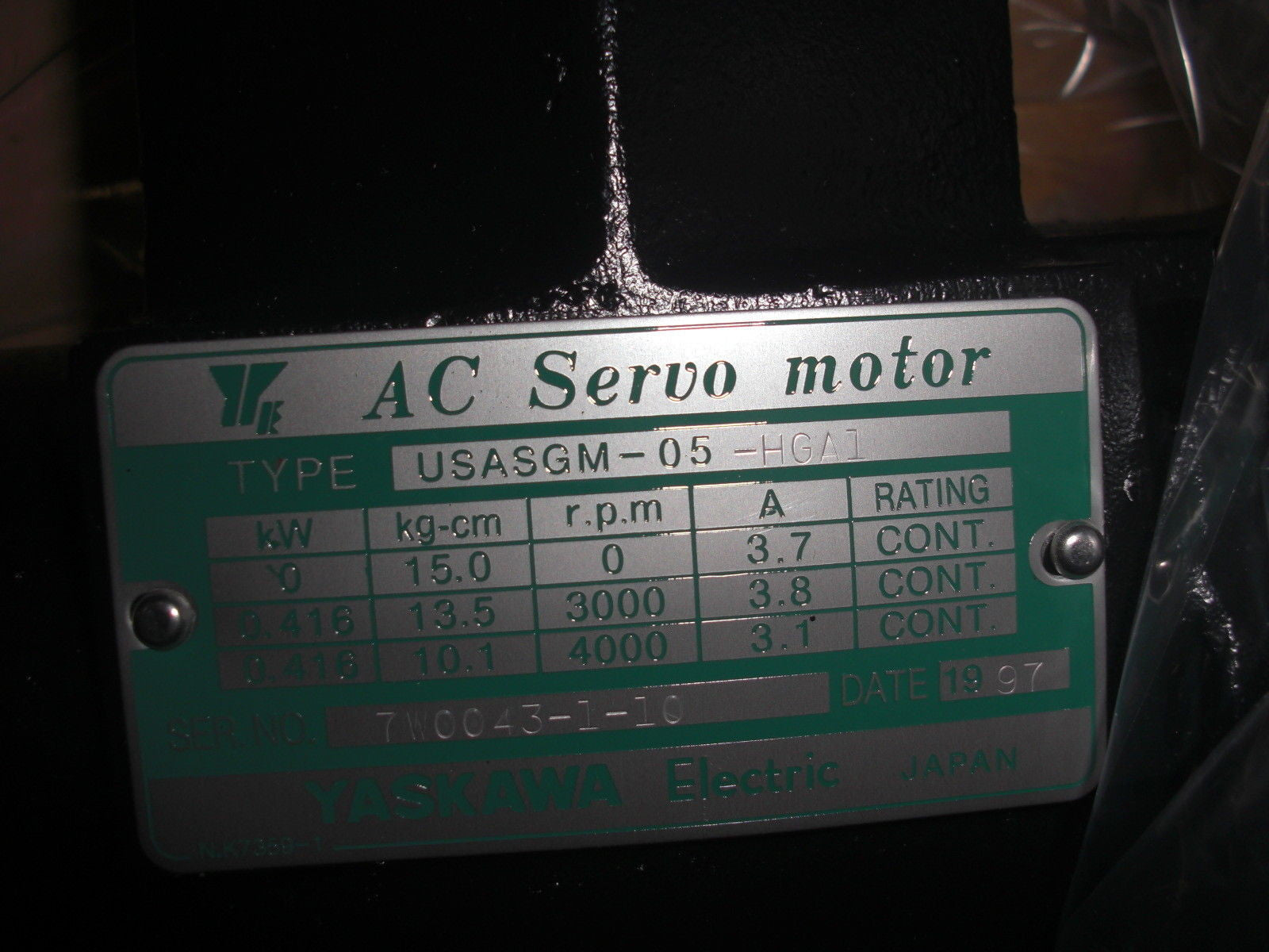 YASKAWA USASGM-05-HGA1 *NEW IN THE BOX*
