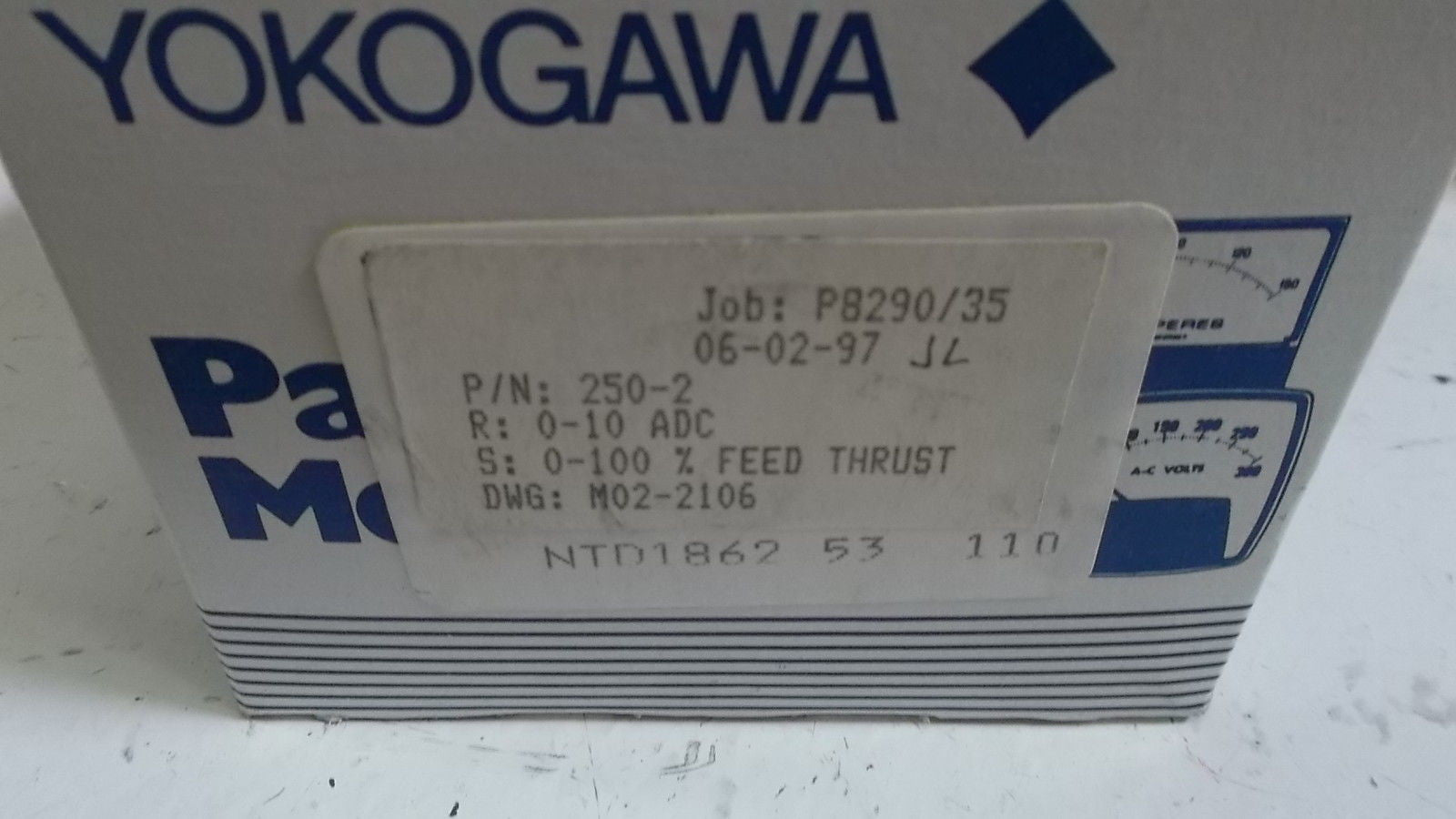 YOKOGAWA 250-2 *NEW IN BOX*