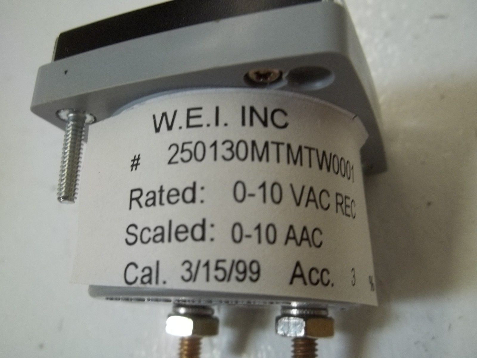 YOKOGAWA 250130MTMTW0001 PANEL METER 0-10 *NEW IN BOX*